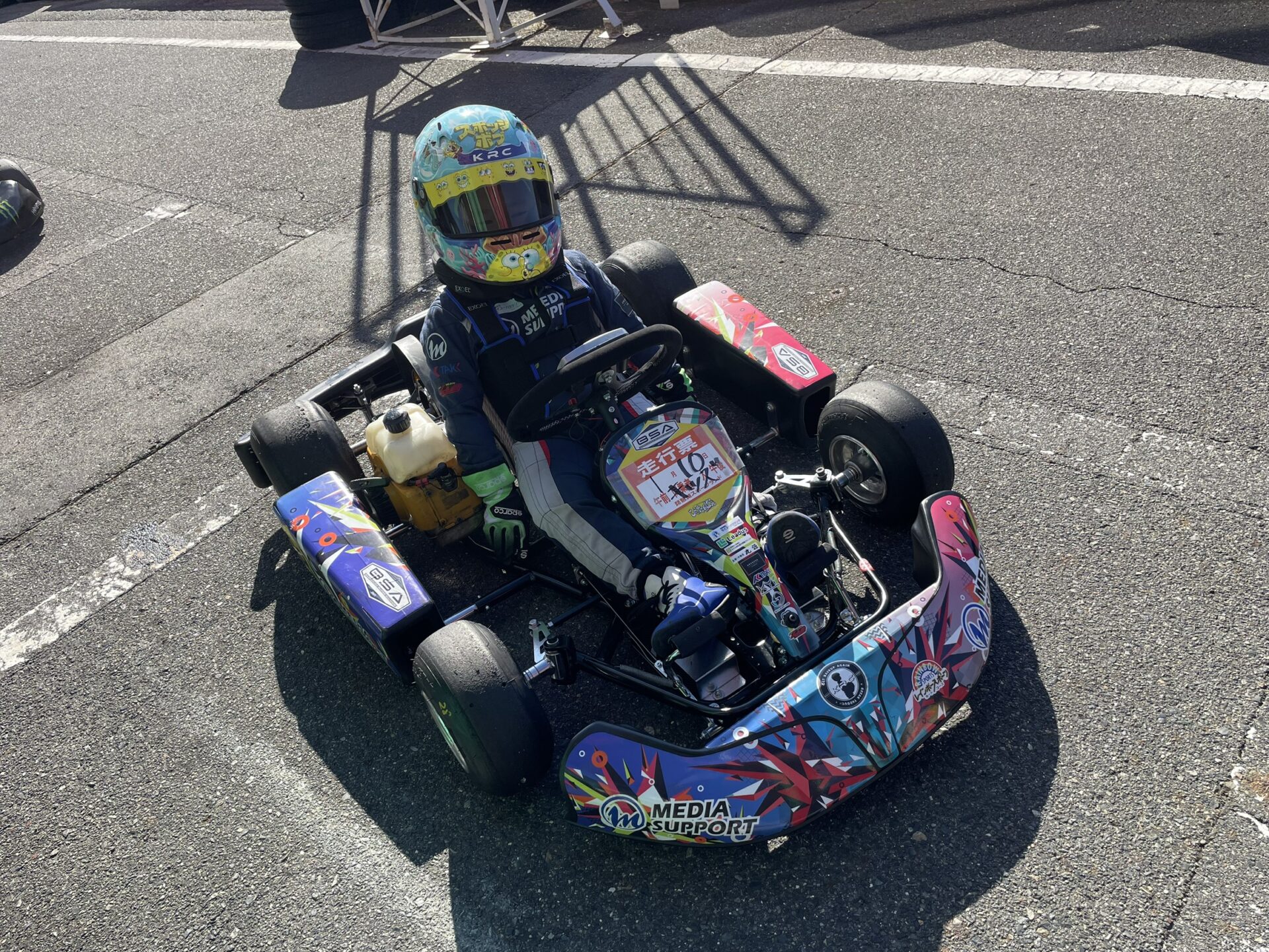 2026年のキッズカート初走行は琵琶湖スポーツランド！　2026.1.10