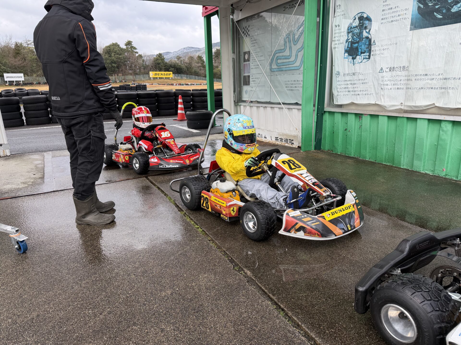TENZO選手、琵琶湖キッズカートシリーズ 雨天の挑戦と確かな手ごたえ！