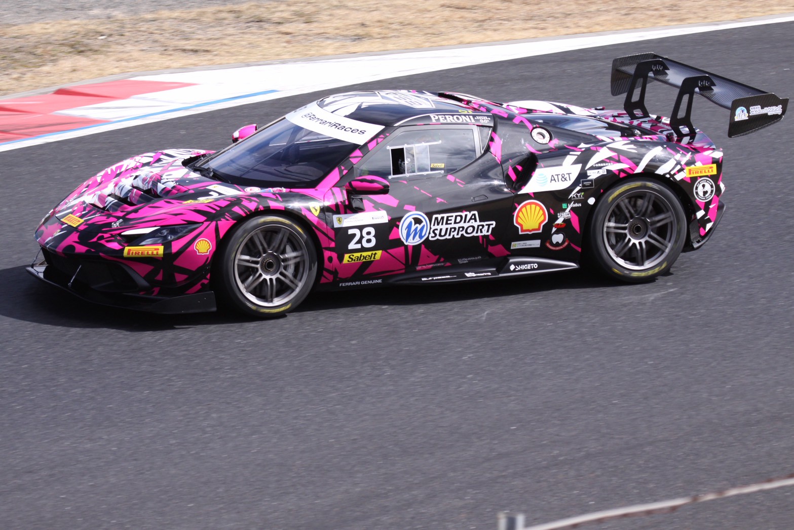 フェラーリチャレンジ開幕直前テスト走行 in 岡山国際サーキット